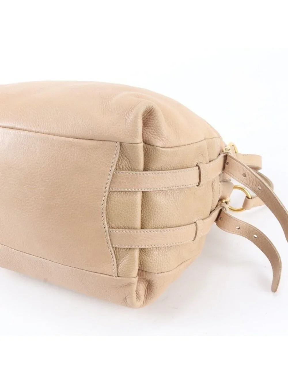 ★SOLD★ Prada Leather Tote Shoulder Hand - Picture 4 of 9